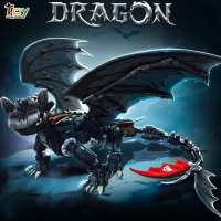 Toothless Building Blocks Assembly Toys How To Train Your Dragon Building Blocks Toys Model Collecti