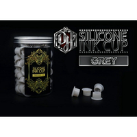 DH TATTOO SUPPLY紋身專用小型色料杯一罐(約100顆)矽膠灰色有底座＂new＂~罐裝更易收納~矽膠更優材質