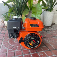 Máy xăng HINOTA 6.5HP /7.5 HP cốt thẳng lóc bóng … sử dụng cho bơm nước phun thuốc …( máy không kèm 