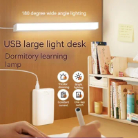 LED Table Desk Book Lamp 30cm 5V USB Eye Protection Dormitory Lamps Bedroom Learning Study Reading Wall Night Lights