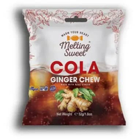 Permen Melting Sweet Jahe & Co Hard Candy Ginger, Lychee, Coconut, Gummy Candy Cola, Cranberry, Yogu