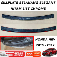 Sillplate Belakang Honda Hrv 2015 2018 2019 Elegant Hitam List Chrome