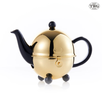 【TWG Tea】現代藝術系列茶壺(黑金色/500ml)