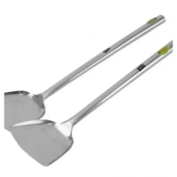 Sodet Codet Stainless 40 cm Tebal / Spatula Sutil Wajan Jumbo Komodo