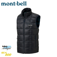 【Mont-Bell 日本 男 SUPERIOR 800FP羽絨背心《深灰》】1101468/羽絨衣/保暖背心/防風背心