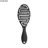 Wet Brush Pro Flex Dry Curved Comb Massage Comb Fluffy Shape Ribs Curling CombCan Be Used On Wet Hai