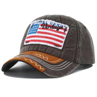 2024 New Designer USA Flag Embroidery Baseball Cap for Men Women American Flag Snapback Hat Fashion Adjustable Vintage Dad Hats