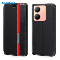 For Vivo Y78 5G China Case Fashion Multicolor Magnetic Closure Flip Case Cover with Card Holder For Vivo Y78M 5G Y36 5G Y36 4G