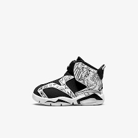 Nike Jordan 6 Retro LTL Flex SE TD [DC4104-001] 小童 球鞋 喬丹 白黑