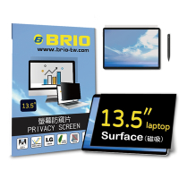 【BRIO】Surface Laptop 13.5吋 - 磁吸式螢幕防窺片 #抗藍光 #防眩光 #清晰度高