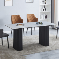 MUNA家居  史塔克5.3尺科技木紋岩板餐桌(YB42)(不含椅)  180X80X75cm