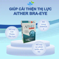 Aither Bra-eye - Giúp tăng cường thị lực hiệu quả, bổ sung OMEGA 3 và các dưỡng chất hỗ trợ sự phát 