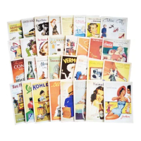 32 Pcs/pack Vintage Old memory Postcard Fashion Christmas Gift Postcard Birthday Greeting Card Lovely Greeting Cards