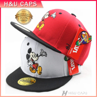 Topi Snapback fashion disney Mickey baseball cap anak-anak children’s hat 4-8 years topi hip-hop