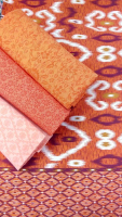 kain batik katun + emboss