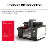Automatic Flatbed Photo UV Printing Machine LY A3 3050 Flatbed Photo UV DTG Inkjet Printer 220V 110V USB Infrared Ray Measure