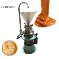 Colloid Mill Hot Sauce Machine Electric Grinder Peanut Butter Bbq Sauce Machine Sesame Tahini Colloid Mill Equipment