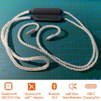 MMCX Bluetooth cable qcc5141 Bluetooth 5.2,0.78, QDC, a2dc, Im, IE80, ie40pro