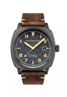 Spinnaker Spinnaker Men's 42mm Hull California Automatic Watch With Brown Leather Strap SP-5071