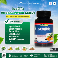 SendiFit Original - Herbal Asam Urat Nyeri Sendi Persendian Isi 50 Kapsul