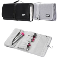 Large Capacity Pouch Travel Brushes Storage Bag Organizer Curling Barrels Hair Dryer Case For Dyson Airwrap Pre-Styling
