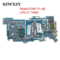 Refurbished For HP ENVY X360 15-AQ M6-AQ 15-AQ166NR Laptop Motherboard with i7-7500U CPU 858871-601 448.07N06.002N DDR4