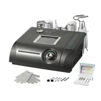 NV-N97 7 In 1 Beauty Machine Hot Cold Hammer Ultrasonic Skin Scrubber Salon Equipment Bio Microcurrent Face Device