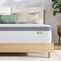 Queen Size Mattress, 10 Inch Hybrid King Mattress in a Box, Pocket Innerspring Hybrid Mattress King for Motion Isolation