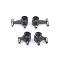 4Pcs Metal Front and Rear Steering Cup for Wltoys 284131 K969 K979 K989 K999 P929 P939 1/28 RC Car Upgrade Parts,4