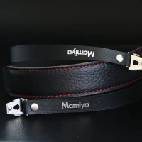 New Soft Leather Neck Shoulder Strap For Mamiya M645 1000S C220F C330 C330S Black