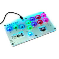 Multi-color key type HITBOX colorful keycaps support hot swappable Hitbox arcade fighting video games LED suitable for PC/NS/PS4