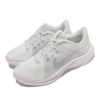 Nike 慢跑鞋 Quest 4 低筒 運動 女鞋 輕量 透氣網布 Flywire支撐包覆 白 灰  DA1106-100