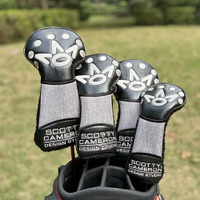 Titleist皇冠高爾夫球桿頭保護套scooty camer一號木球道帽木桿套