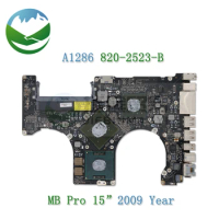 A1286 Motheboard 2009 Year Logic Board 2.66GHz 820-2523-B for A1286 MacBook Pro 15.4" Logic Board EMC 2255 EMC 2324 EMC 2325