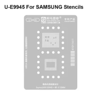 AMAOE U-E9945 Integrated BGA Reballing Stencil for Exynos2400 E9945 0.12mm High Hardness Planting Ti