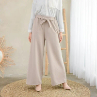 Kulot ribbon Pants Celana ribbon