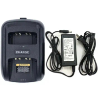 Smart Dual Way 2 Slots Rapid Quick Battery Charger For Motorola GP340 PRO5150 GP328 GP338 GP360 GP640 PTX760 GP580 HT750 Radio