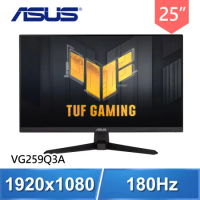 ASUS 華碩 VG259Q3A 25型 IPS 180Hz 電競螢幕(HDMI/DP)