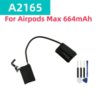 New A2165 Original Battery Real For Airpods Max 664 mAh + Free Tools