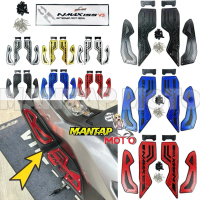 YAMAHA NMAX 155 V3 NMAX NEW 2025 CARPET CNC ALLOY FLOOR PANEL FLOOR STEP FOOTBOARD BOARD ACCESSORIES