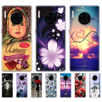 Silicon case cover For Huawei Mate 30 pro Transparent Soft TPU For Huawei Mate 30 Phone Case Cover Coque bumper Capa for mate 30