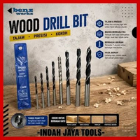 BENZ Wood Drill Bit 3 3.5 4 4.5 5.5 6 7 7.5 8 mm Three Point - Mata Bor Kayu Hex 3 MM