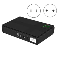5V 9V 12V Uninterruptible Power Supply Mini UPS USB 10400Mah Battery Backup For Wifi Router CCTV