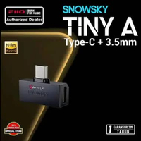 Fiio Snowsky Tiny Portable Dongle USB Adapter DAC Amplifier / DAC AMP Original TINY A - BLACK