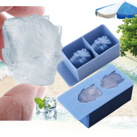 萊珍斯權利游戲硅膠冰模鬼臉冰格制冰器冰盒冰塊威士忌冰塊制冰盒