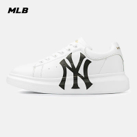 MLB รองเท้าผ้าใบ CHUNKY JOGGER ACCESSORY UNISEX SNEAKERS 32SHX1111 50L NEW YORK YANKEES BLACK 35 White