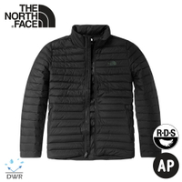 【The North Face 男 700FP 防潑水輕羽絨保暖外套《黑》】4NG4/保暖外套/夾克/休閒外套