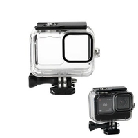 45M Waterproof Diving Protective Case Cover Housing Cage with Mount Adaptor for Gopro Hero 9 10 BLACK Action Cameras Accessory