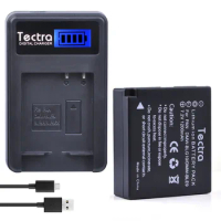 7.2V Li-ion Battery/USB Digital Charger for Leica BP-DC15 Akku, Leica D-Lux(Typ 109),D-LUX 5/5E,D-LUX6/7,V-LUX 2/3,C-LUX Camera