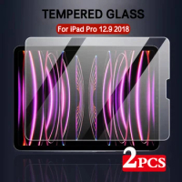 2PCS Screen Protector For iPad Pro 12.9 inch 2018 3rd A2014 A1895 A1876 A1983 Protective Film Anti Scratch Clear Tempered Glass